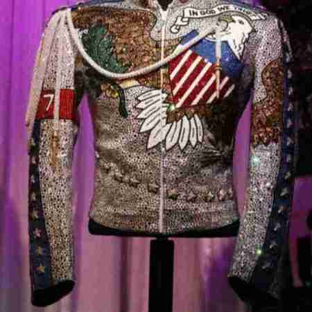 Michael Jackson Authentic Signature Silver Jacket