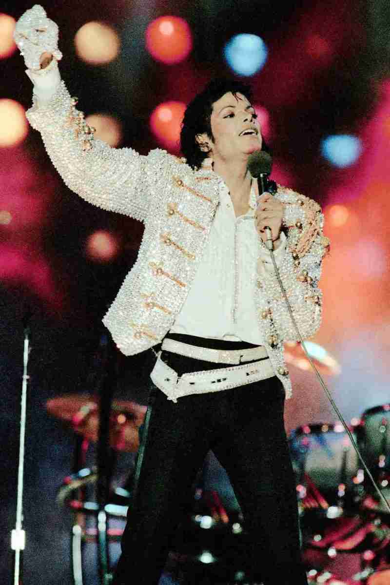 Michael Jackson Beat it Silver Jacket