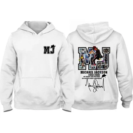 Michael Jackson Hip Hop Girls White Hoodie