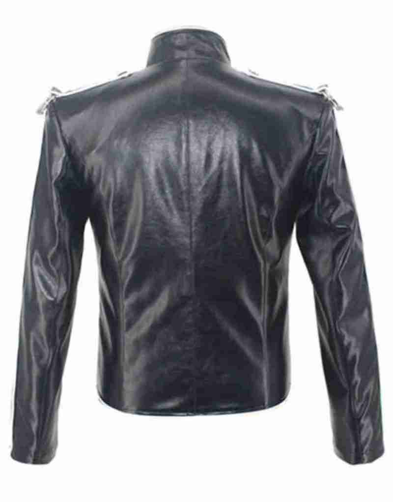 Michael Jackson V8 Leather Black Jacket