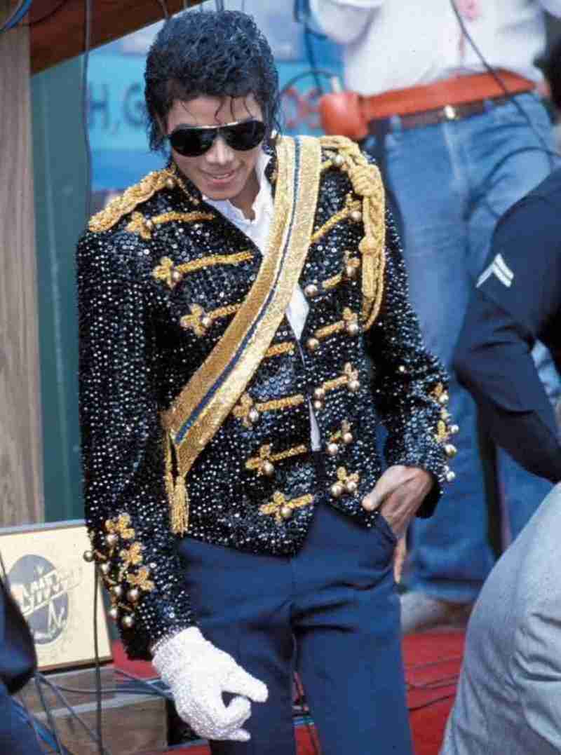 Michael Jackson Walk Of Fame Black Jacket