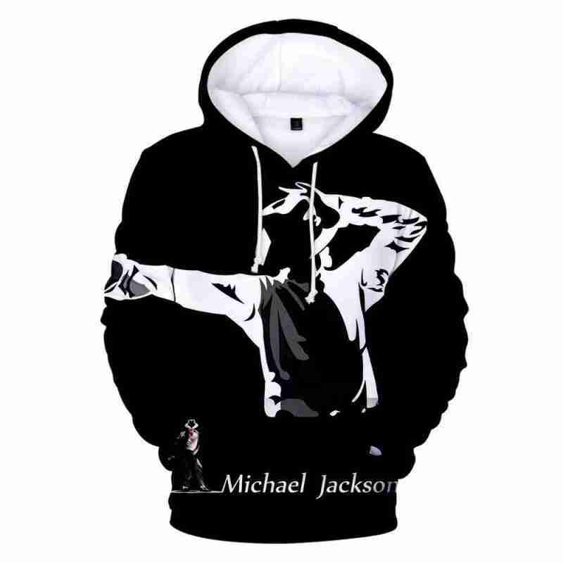 Michael Jackson Black & White Hoodie