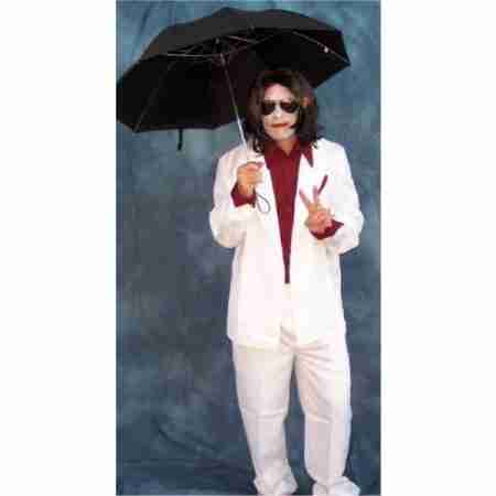 Michael Jackson Full White Cotton Costume
