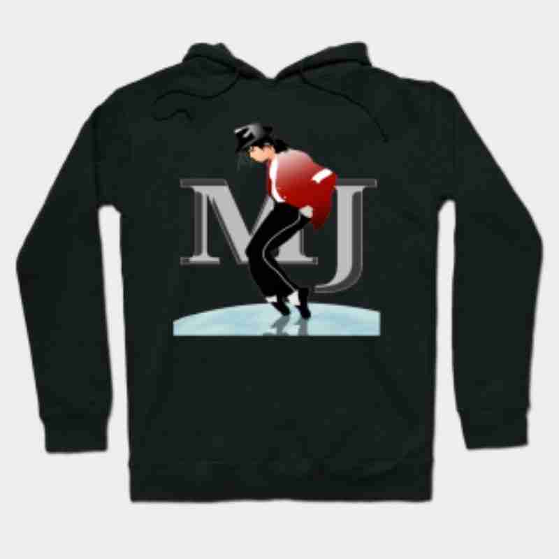 Michael Jackson MJ Printed Hoodie Michael Jackson MJ Printed Hoodie