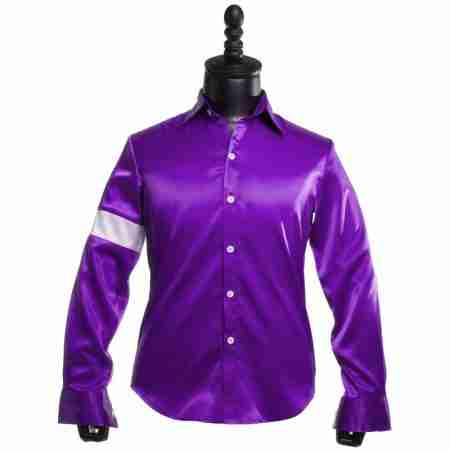 Michael Jackson TWYMMF Purple Performance Shirt